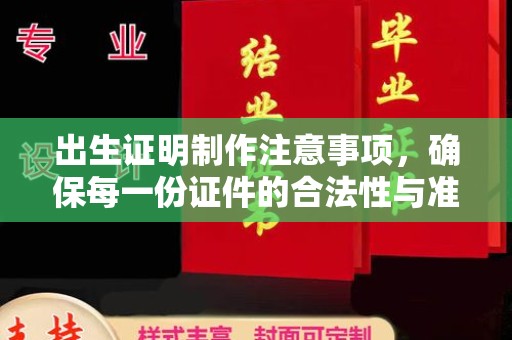 和硕出生证明制作注意事项，确保每一份证件的合法性与准确性